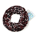 Women Men Fashion Infinity Scarves With Zipper Pocket  - Novelty Wrap Travel Scarf with Hidden Pocket